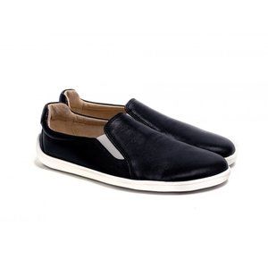 BE LENKA Eazy | Black Leather Slip Ons - Minimalist Sneakers - Barefoot Shoes